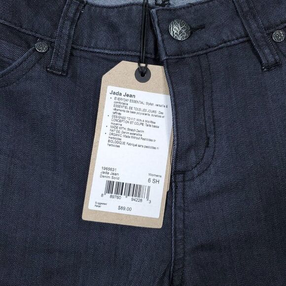 Prana Short Jada Mid Rise Bootcut Gray Stretch Women's Size 6 28 Organic Cotton - Picture 4 of 10